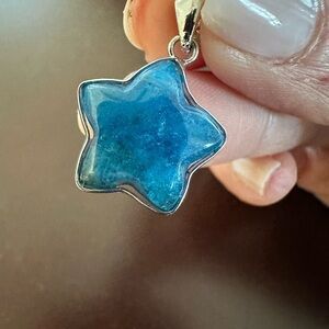 Apatite Star Pendant